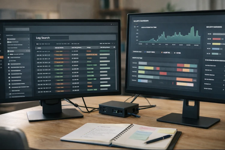 home-lab-siem-dual-monitor-setup.webp