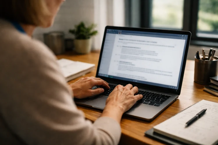 on-prem-llms-psychotherapy-notes-clinician-editing-structured-draft-note-laptop-750x500.webp